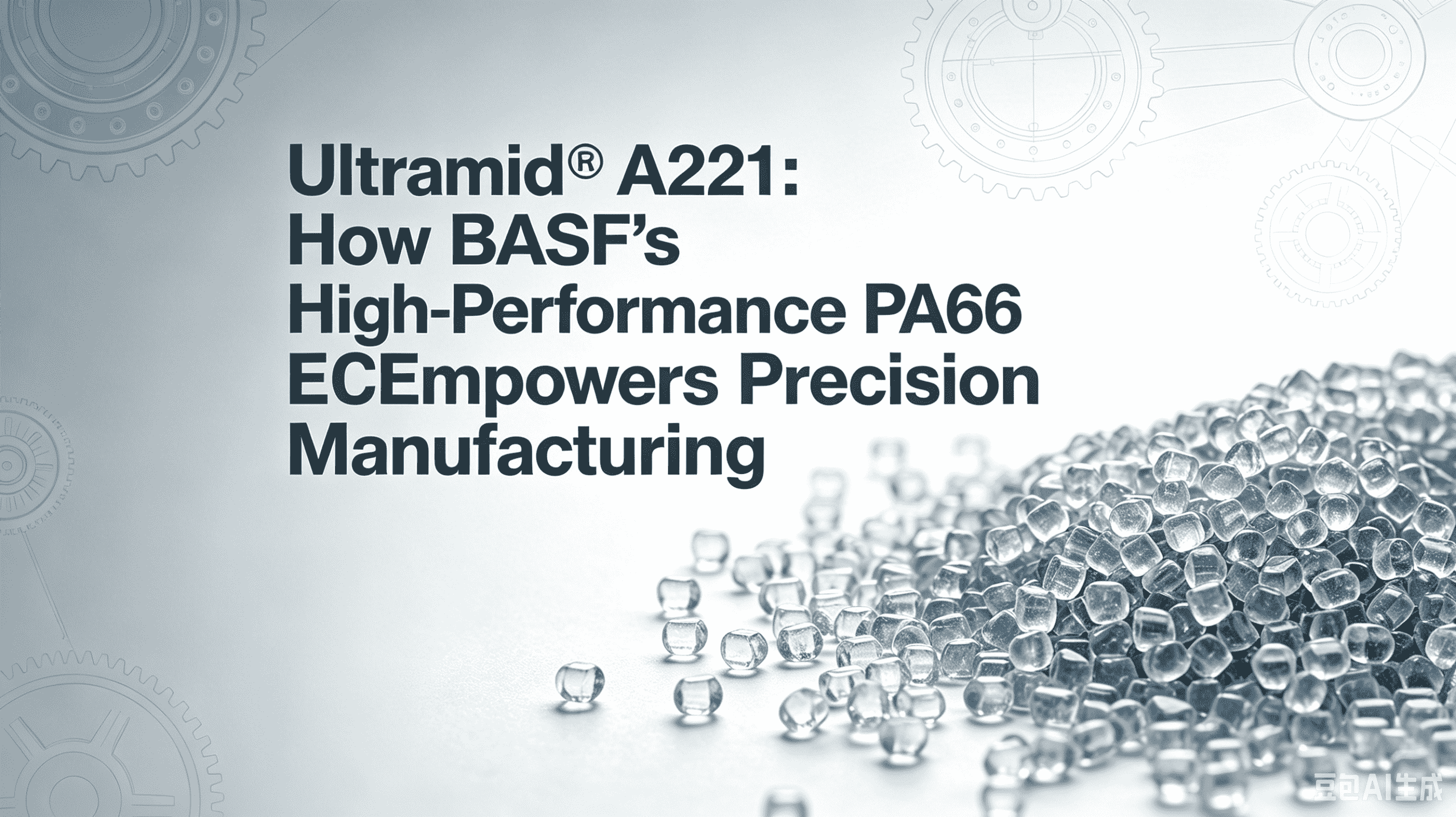 Ultramid® A221: Как високопроизводителният PA66 на BASF дава възможност за прецизно производство