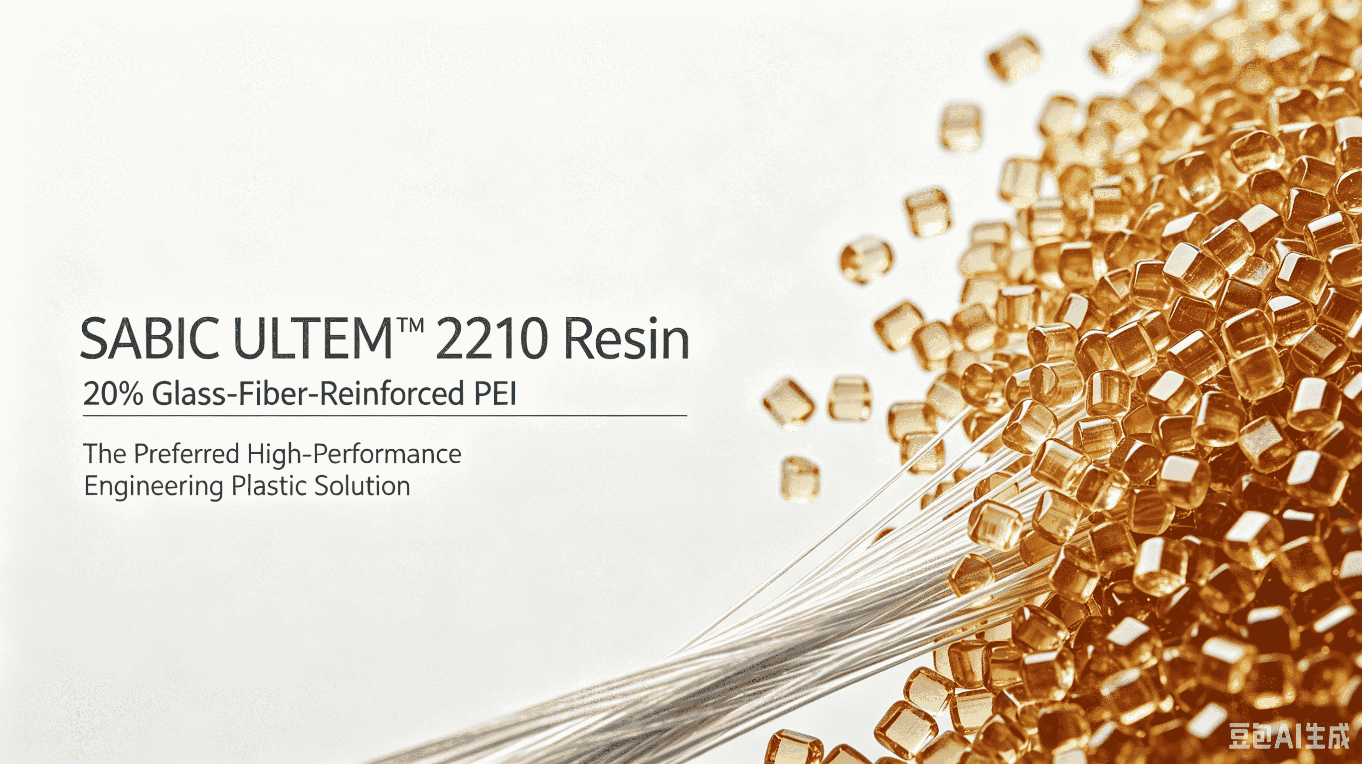SABIC ULTEM™ 2210 смола: 20% подсилен със стъклени влакна PEI – предпочитаното високоефективно решение за инженерна пластмаса